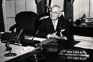 Harry Truman: The Buck Stops Here