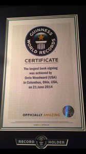 Guinness World Record Plaque